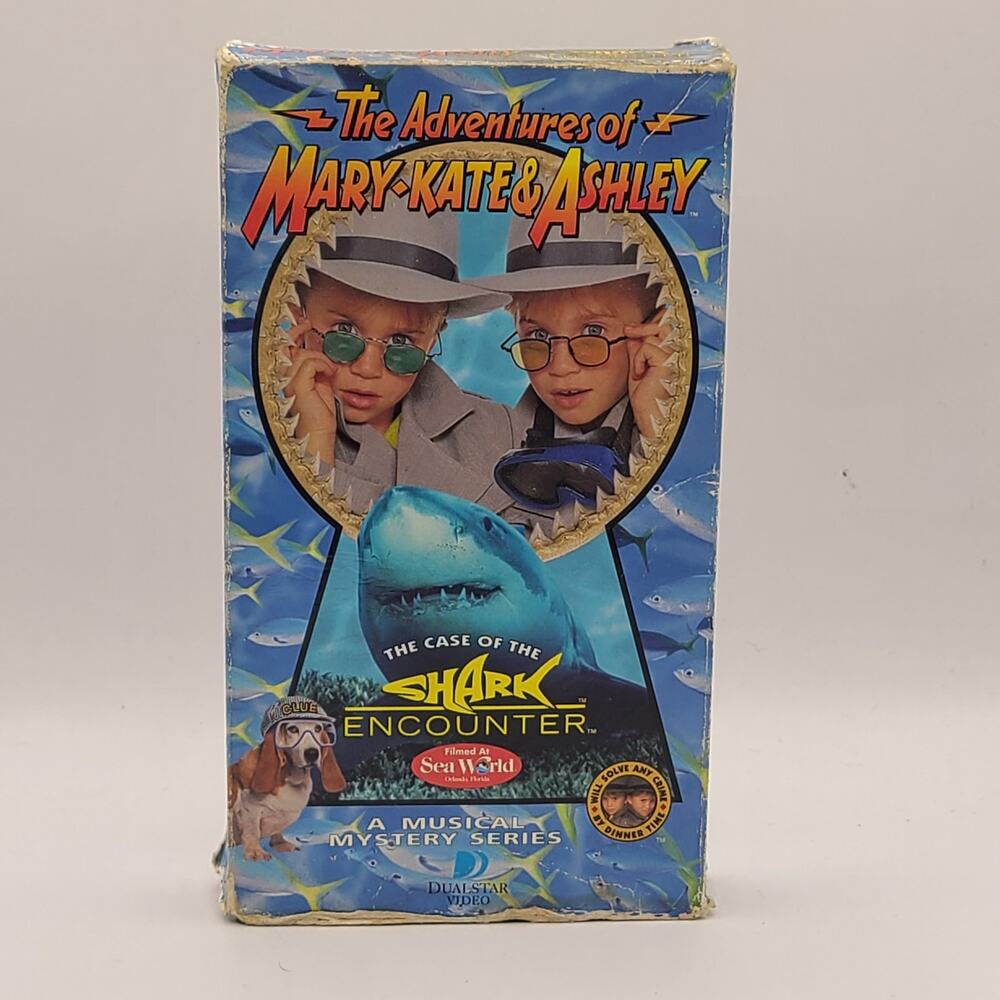 The Adventures of Mary-Kate and Ashley VHS Tape 1996 Mystery Series 30 Minutes